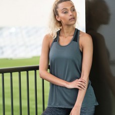 GIRLIE WORKOUT VEST, 100%P
