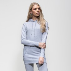 GIRLIE LONG. HOODIE 80%C 20%P