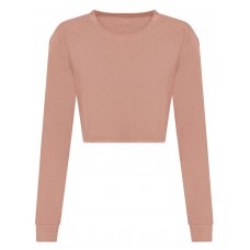 WOMENS LONG SLEEVED CROPPED T JT016