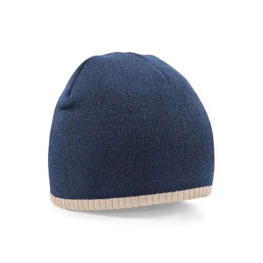 TWO-TONE PULL-ON BEANIE B44C