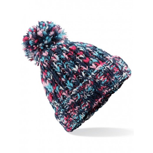 TWISTER POM POM BEANIE B487