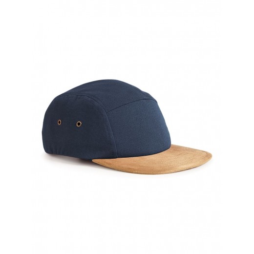 SUEDE PEAK 5 PANEL CAP B658