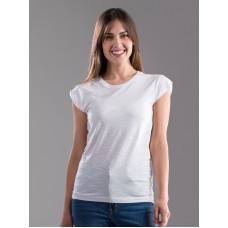 WOMEN'S SLUB T-SHIRT 100%C SLUBW02