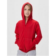 KIDS TERRY HOODED ZIP BSK304