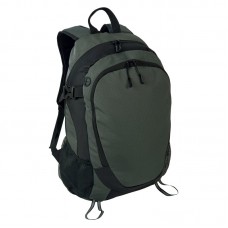 ZAINO IN POLIESTERE RIPSTOP CON 4 TASCHE DI 2 LATERALI RETINATE 17133