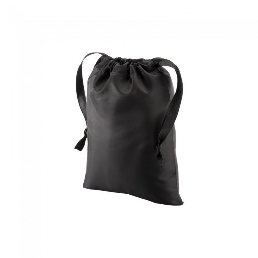 SACCHETTO REGALO  IN R-PET 210T CON CHIUSURA A STROZZO, 15X20 CM 22113