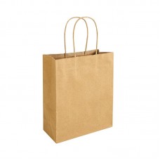 SHOPPER IN CARTA RICICLATA 100 GR/M2 CON SOFFIETTO