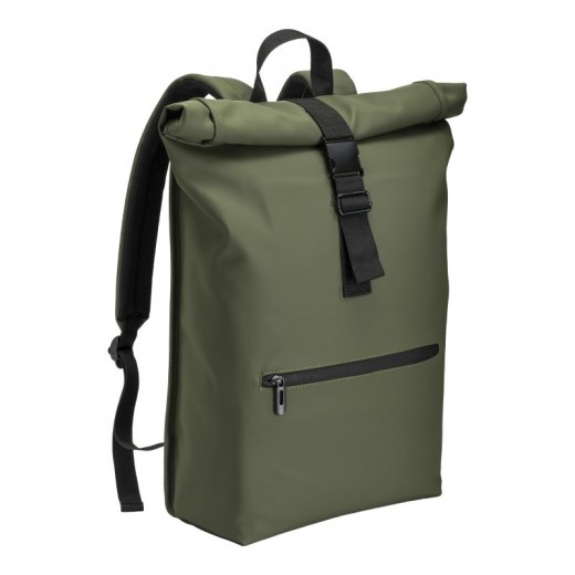 ZAINO PORTA PC IN SOFT PU WATER RESISTANT CON SISTEMA DI AGGANCIO AI TROLLEY