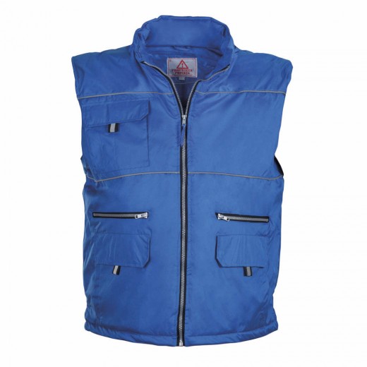 GILET 100% NYLON IMBOTTITO PVC 09000