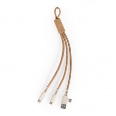 CAVETTO IN PER RICARICA IN SUGHERO PAGLIA DI GRANO PVC USB USB C USB C USB E14598