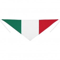 BANDANA TRIANGOLARE IN COTONE CON TRICOLORE ITALIANO K18113