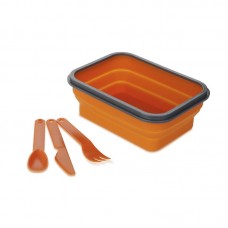 VASCHETTA PORTA VIVANDE IN PLASTICA E SILICONE L19003