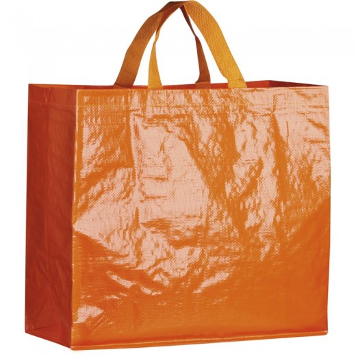 BORSA SHOPPER CON SOFFIETTO IN PP LAMINATO PP Q24262