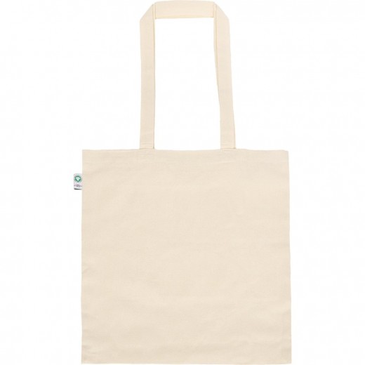 BORSA SHOPPER COLORE NATURAL IN COTONE ORGANICO Q24290