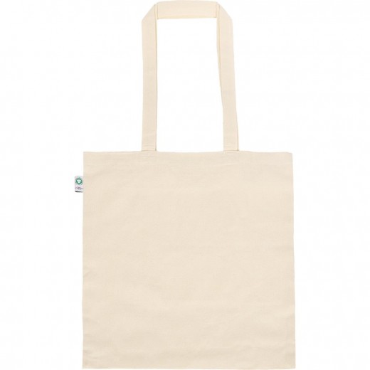 BORSA SHOPPER COLORE NATURAL IN COTONE ORGANICO Q24290