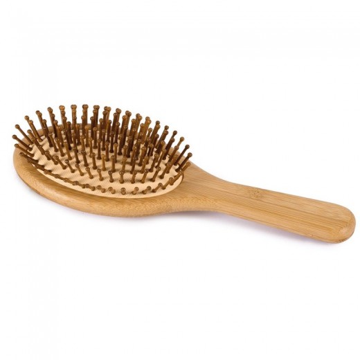 SPAZZOLA PER CAPELLI IN BAMB E PLASTICA S26035