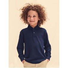 KIDS 65/35 LONG SLEEVE POLO FR632010