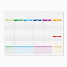 PLANNING E RUBRICHE - MINI PLANNING MULTICOLOR PA806