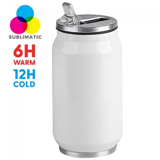 BORRACCE E THERMOS - STEEL SUBLI CAN 330 PC433