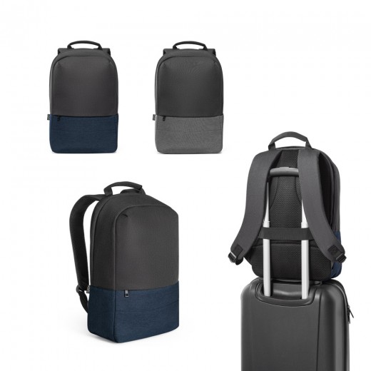 GENOA BPACK. Zaino antifurto in poliestere riciclato 600D ad alta densità 92190