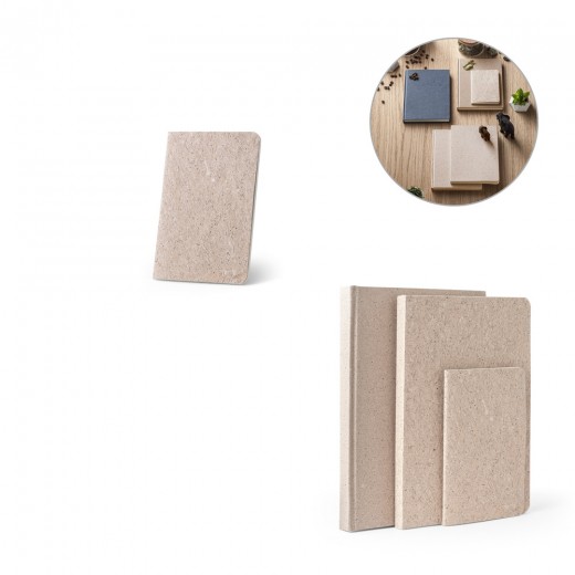 TEAPAD SOFT. Block notes A6 con copertina flessibile fabbricata tramite gli scarti delle foglie di té  93293