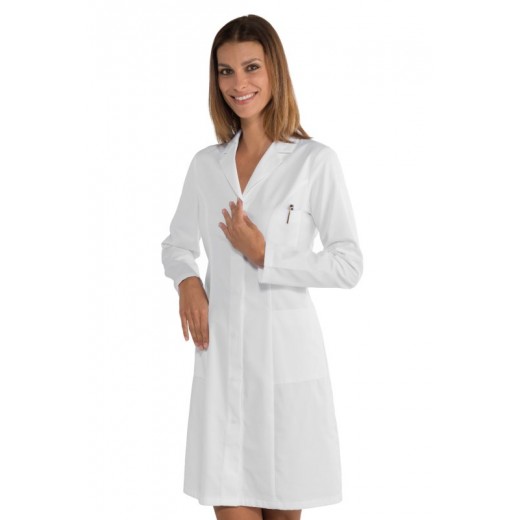 CAMICE DONNA VALENCIA SLIM BIANCO - ISACCO 008508