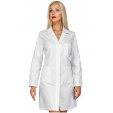 CAMICE DONNA SINGAPORE BIANCO SENZA ELASTICO AI POLSI - ISACCO 009250