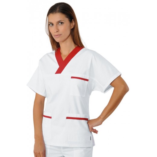 CASACCA COLLO A V CON INSERTO - ISACCO 045207