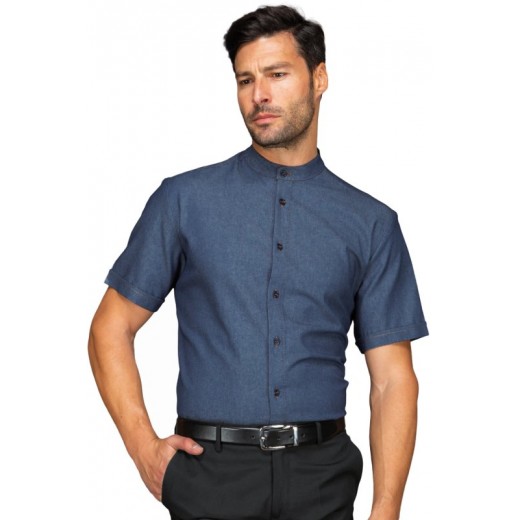CAMICIA UNISEX DETROIT STRETCH - ISACCO 061767M