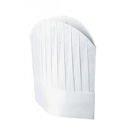 CONFEZIONE CAPPELLO CUOCO TNT CM 29 (10 PEZZI) 075000A