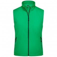 LADIES SOFTSHELL VEST 90%P 10%