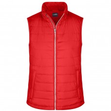 LADIES' PADDED VEST 100% P