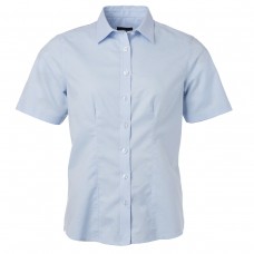 W SHIRT SL OXFORD 70%C 30%P