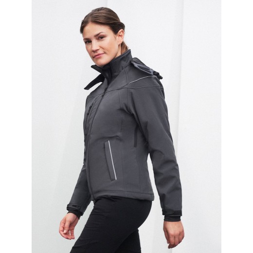 LADIES' WINTER SOFTSHELL JACKET JN1001