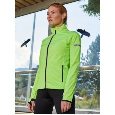 LADIES' SPORTS SOFTSHELL JACKET JN1125