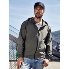 MEN'S HOODED SOFTSHELL JACKET JN1146