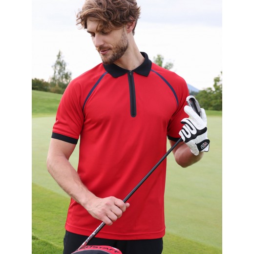 MEN'S ZIP-POLO JN1308