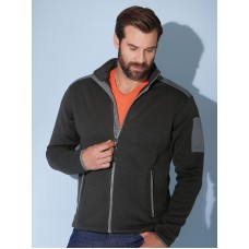 MEN'S KNITTED FLEECE JACKET JN591