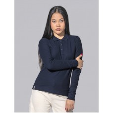 POLO DONNA MANICA LUNGA REGULAR POPL200LS