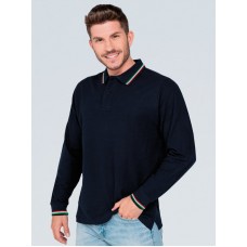 POLO UOMO MANICA LUNGA REGULAR ITALIA PORA210LSITA