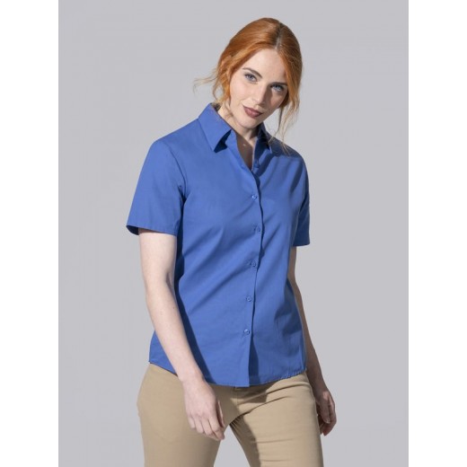 CAMICIA DONNA MANICA CORTA OXFORD SHLOXFSS