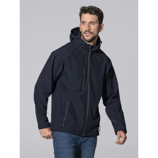 SOFTSHELL UOMO CON CAPPUCCIO SOFTHOOD
