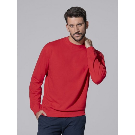 FELPA UOMO GIROCOLLO LEGGERA FRENCH TERRY SWCR240