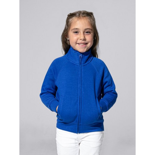 FELPA BAMBINO ZIP INTERA LEGGERA FRENCH TERRY SWRKFUZIP240