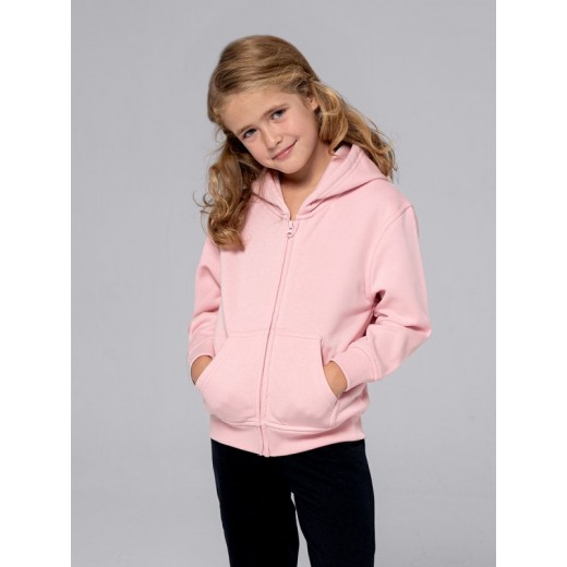 FELPA BAMBINO CAPPUCCIO E ZIP PREMIUM SWRKHOOD