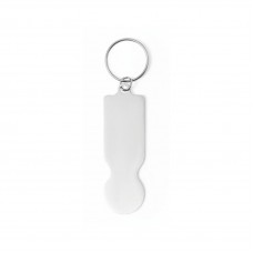 0665 RONNI - PORTACHIAVI GETTONE IN PLASTICA