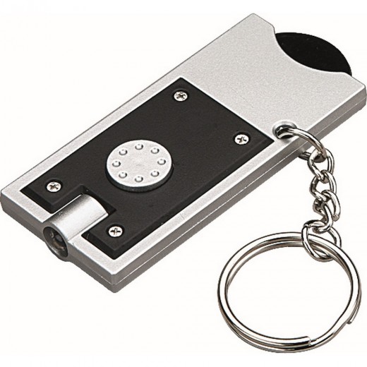 0782 LUX - PORTACHIAVI GETTONE CON LED