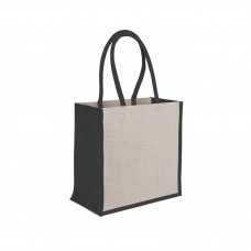 0951 DALIA - BORSA MARE IN JUTA E COTONE DIMENSIONI: CM 36 X36 X20