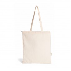0988 FIONA - BORSA SHOPPING IN COTONE NATURAL DIMENSIONI: CM 38 X42