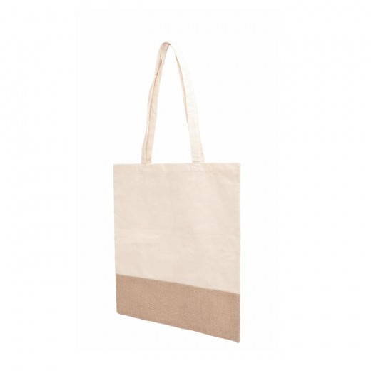 1075 GROR – BORSA SHOPPING IN COTONE. DIMENSIONE CM 41 X37